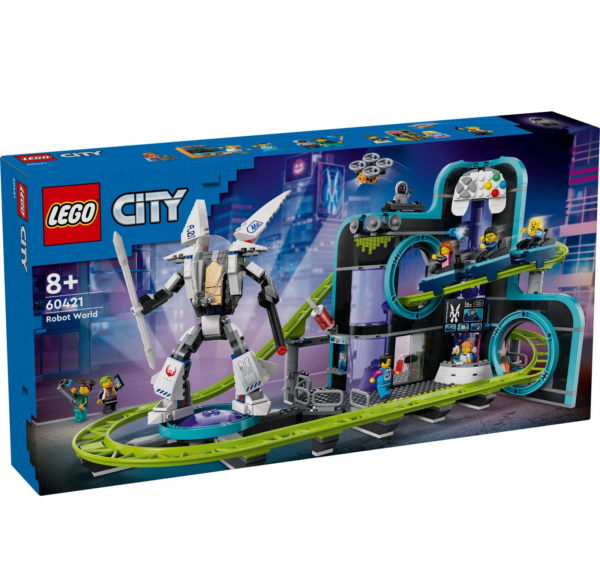 LEGO CITY ROBOT WORLD ROLLER-COASTER PARK (60421)