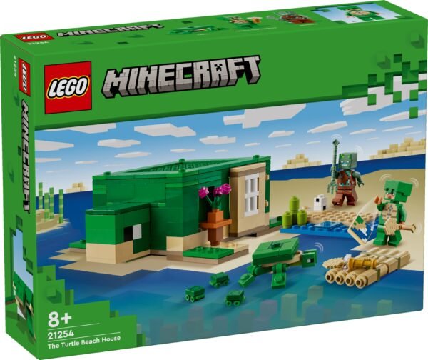 LEGO MINECRAFT THE TURTLE BEACH HOUSE (21254)