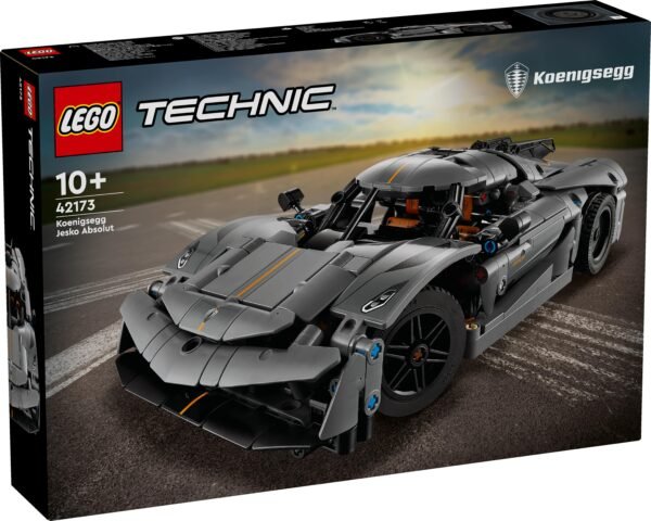LEGO TECHNIC KOENIGSEGG JESKO ABSOLUT GRAY HYPERCAR (42173)