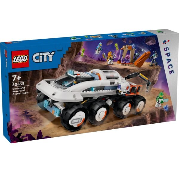 LEGO CITY COMMAND ROVER AND CRANE LOADER (60432)