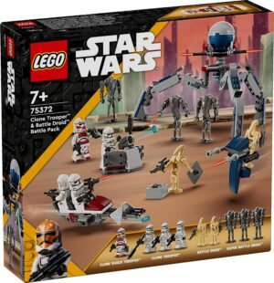 LEGO STAR WARS CLONE TROOPER & BATTLE DROID BATTLE PACK (75372)
