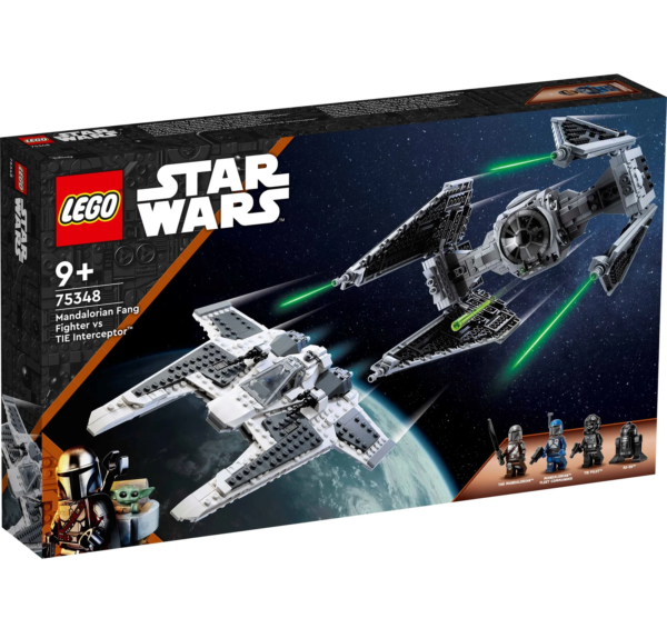 LEGO STAR WARS MANDALORIAN FANG FIGHTER VS TIE INTERCEP (75348)