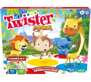 Twister Junior Game, Animal Adventure 2-Sided Mat F7478
