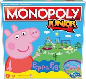 Monopoly Junior Peppa Pig Board Game F1656