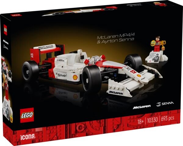 LEGO ICONS MCLAREN MP4/4 & AYRTON SENNA (10330)