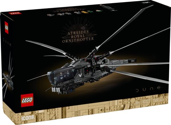 LEGO ICONS DUNE ATREIDES ROYAL ORNITHOPTER (10327)