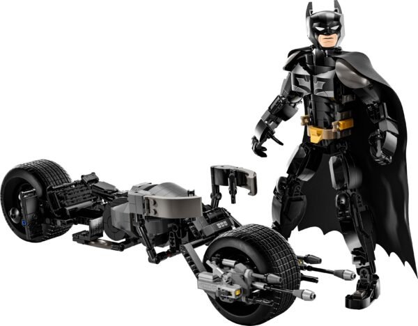 LEGO SUPER HEROES BATMAN CONSTRUCTION FIG & BAT-POD BIKE (76273) - Image 2