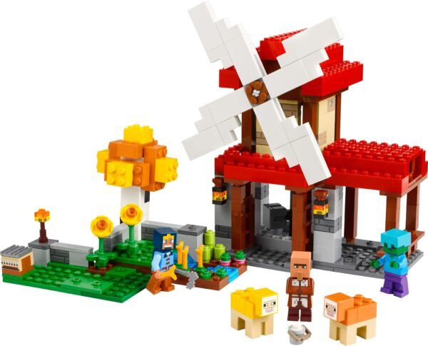 LEGO MINECRAFT THE WINDMILL FARM (21262) - Image 2