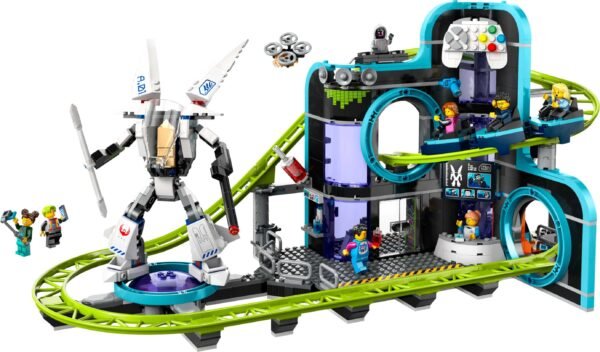 LEGO CITY ROBOT WORLD ROLLER-COASTER PARK (60421) - Image 2