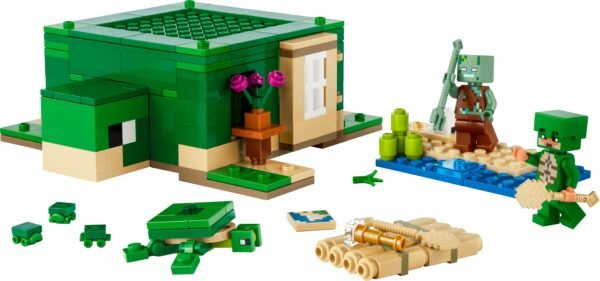 LEGO MINECRAFT THE TURTLE BEACH HOUSE (21254) - Image 2