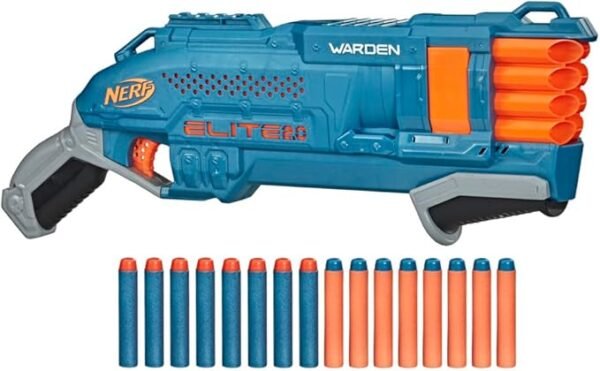 NERF Elite 2.0 Warden DB-8 Blaster E9959 - Image 2