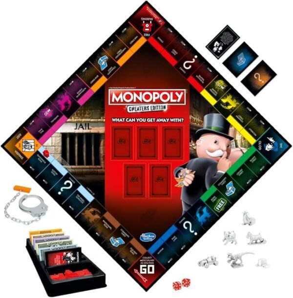 MONOPOLY Game Cheaters Edition E1871 - Image 2