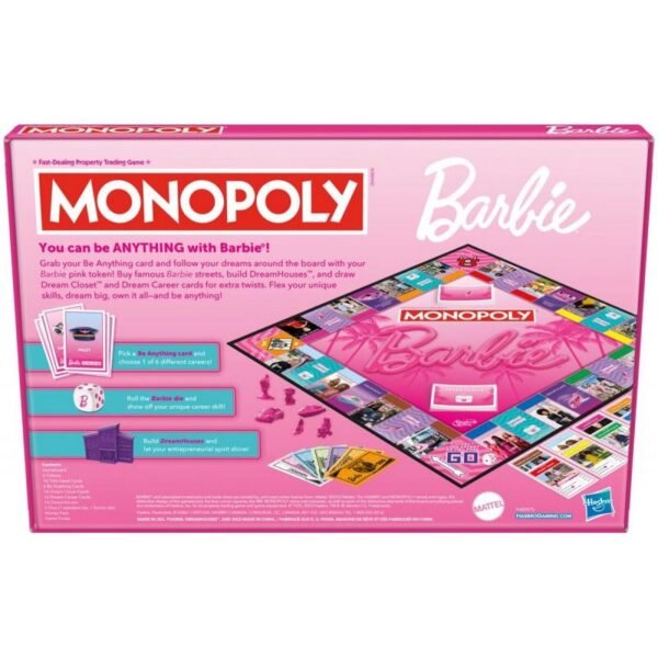 Monopoly Barbie G0038 - Image 2