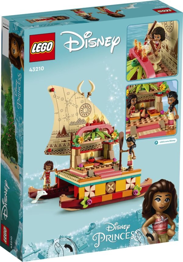 LEGO DISNEY MOANAS WAYFINDING BOAT (43210) - Image 2