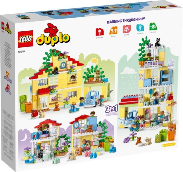 LEGO DUPLO 3IN1 FAMILY HOUSE (10994) - Image 2