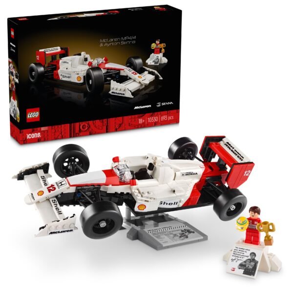 LEGO ICONS MCLAREN MP4/4 & AYRTON SENNA (10330) - Image 2