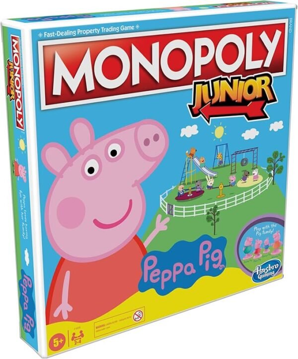 Monopoly Junior Peppa Pig Board Game F1656 - Image 3