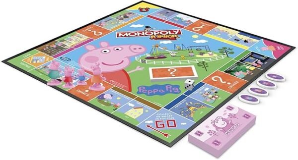 Monopoly Junior Peppa Pig Board Game F1656 - Image 4