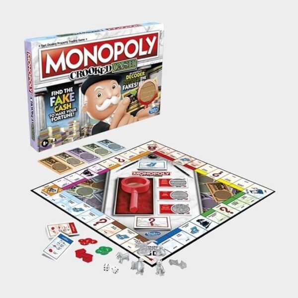 Monopoly Crooked Cash Board Game F2674 - Image 5
