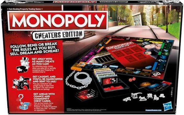 MONOPOLY Game Cheaters Edition E1871 - Image 6