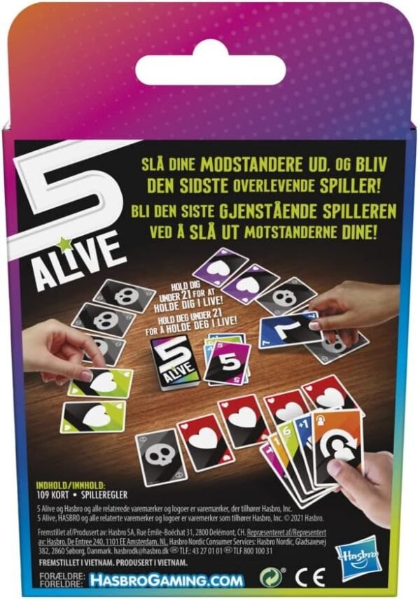 Five Alive Card Game F4205 - Image 6