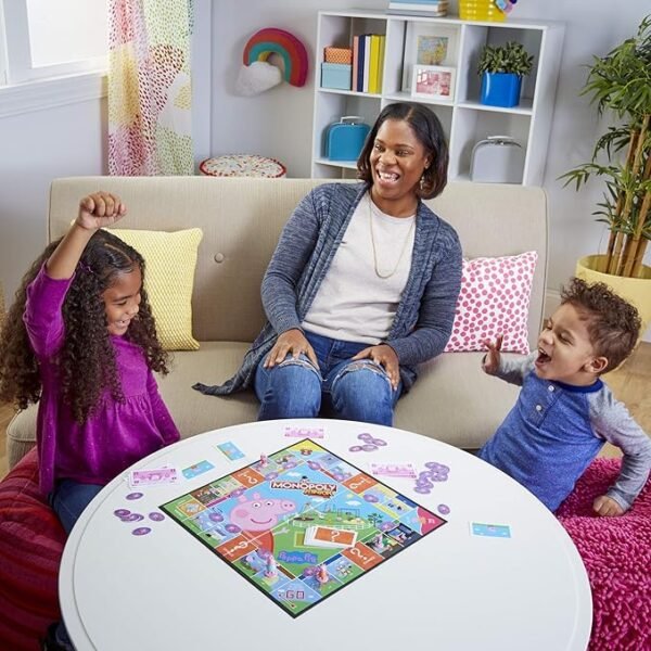 Monopoly Junior Peppa Pig Board Game F1656 - Image 7