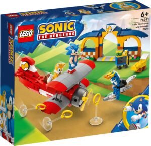 LEGO SONIC TAILS WORKSHOP AND TORNADO PLANE (76991)