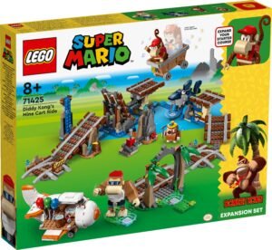 LEGO SUPER MARIO DIDDY KONGS MINE CART RIDE EXPANSION SET (71425)