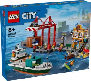 LEGO CITY SEASIDE HARBOR WITH CARGO SHIP (60422)
