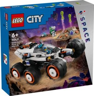LEGO CITY SPACE EXPLORER ROVER AND ALIEN LIFE (60431)