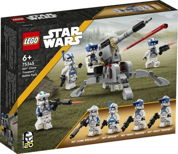 LEGO STAR WARS 501ST CLONE TROOPERS BATTLE PACK (75345)
