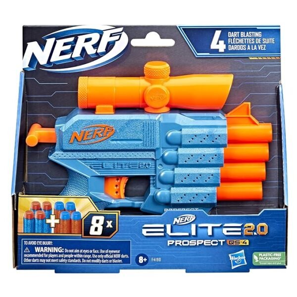 NERF Elite 2.0 Prospect QS-4 Blaster F4190