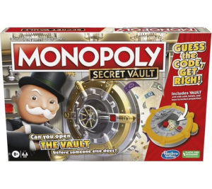 MONOPOLY Secret Vault Board Game F5023