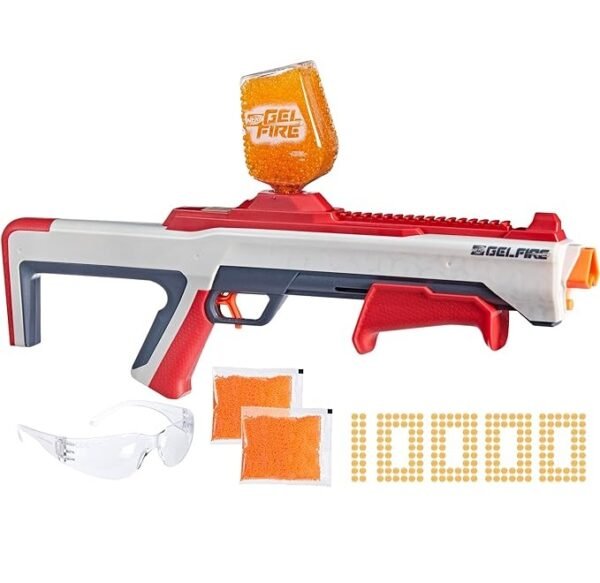 NERF Pro Gelfire Raid Blaster, Fire 5 Rounds at Once F7634