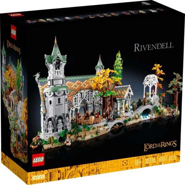 LEGO ICONS THE LORD OF THE RNGS RIVENDELL (10316)