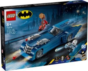 LEGO SUPER HEROES BATMAN WITH A BATMOBILE VS HARLEY QUIN (76274)