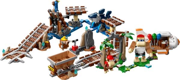 LEGO SUPER MARIO DIDDY KONGS MINE CART RIDE EXPANSION SET (71425) - Image 2