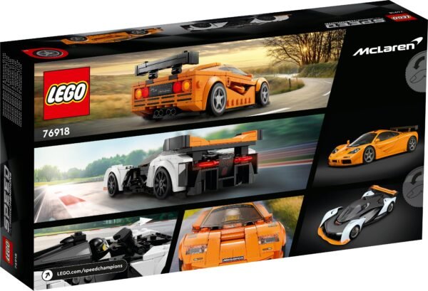 LEGO SPEED CHAMPIONS MCLAREN SOLUS FT AND MCLAREN F1 LM (76918) - Image 2