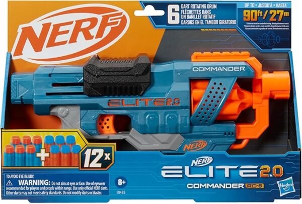 NERF Elite 2.0 Commander RD-6 Blaster E9485 - Image 2