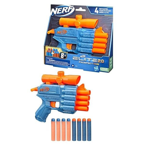 NERF Elite 2.0 Prospect QS-4 Blaster F4190 - Image 2