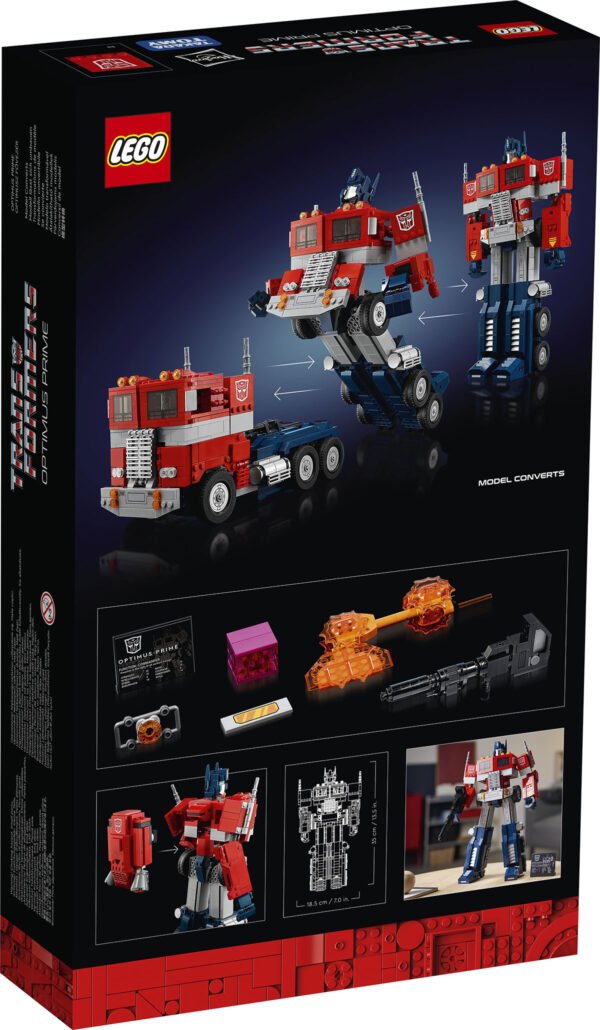 LEGO ICONS OPTIMUS PRIME (10302) - Image 2