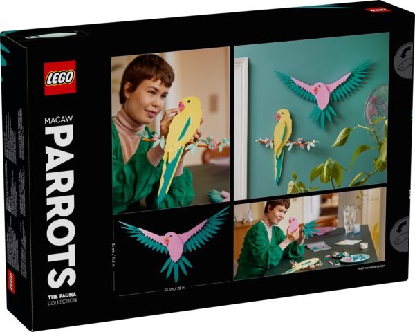 LEGO ART THE FAUNA COLLECTION MACAW (31211) - Image 2