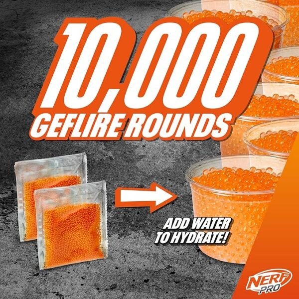 NERF Pro Gelfire Raid Blaster, Fire 5 Rounds at Once F7634 - Image 3