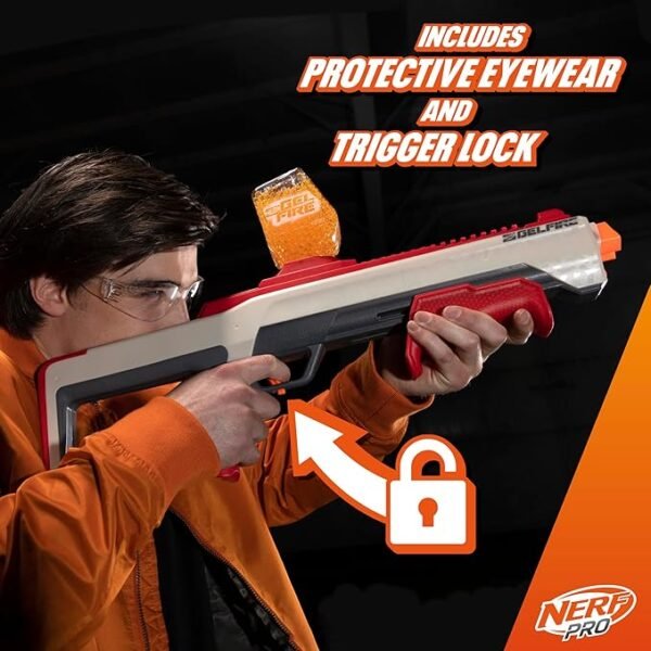 NERF Pro Gelfire Raid Blaster, Fire 5 Rounds at Once F7634 - Image 5