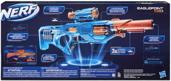 NERF Elite 2.0 Eaglepoint RD-8 Blaster F0423 - Image 6