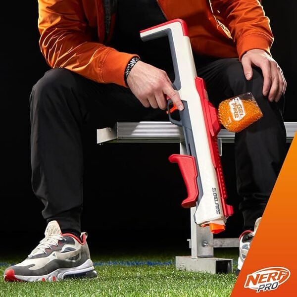 NERF Pro Gelfire Raid Blaster, Fire 5 Rounds at Once F7634 - Image 6
