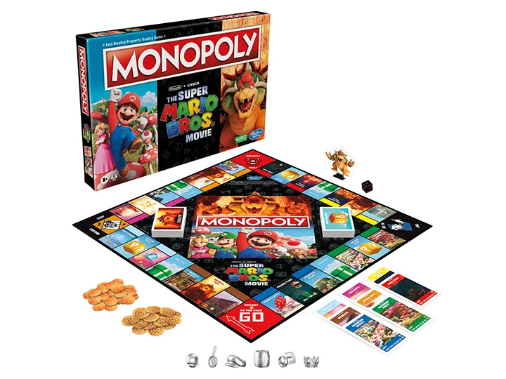 MONOPOLY SUPER MARIO MOVIE F68182842