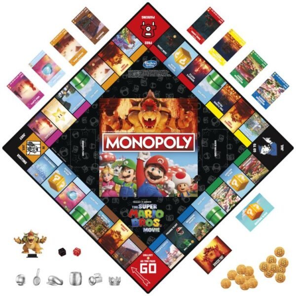 MONOPOLY SUPER MARIO MOVIE F6818 - Image 2
