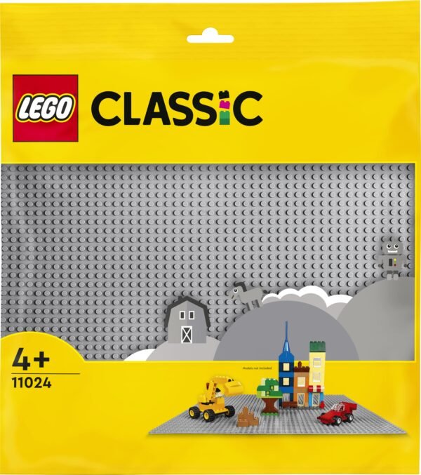 LEGO CLASSIC GRAY BASEPLATE (11024) - Image 2