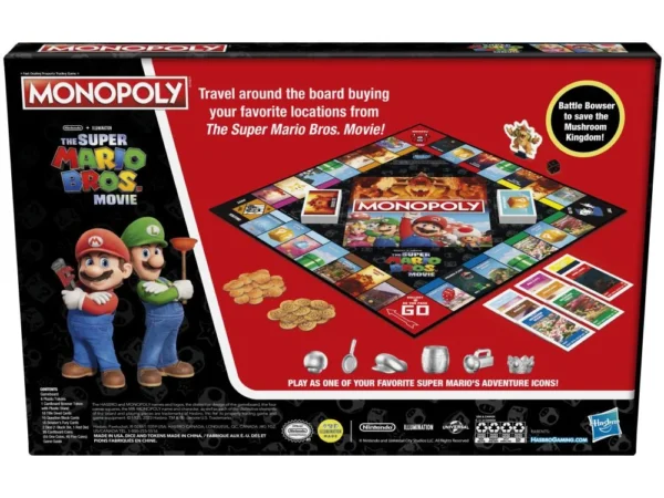 MONOPOLY SUPER MARIO MOVIE F6818 - Image 6